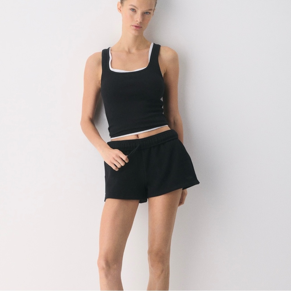 TNA Cozy Fleece Boyfriend Shorts